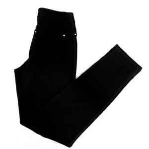 I.N.C. Black Stretch Straight Pants